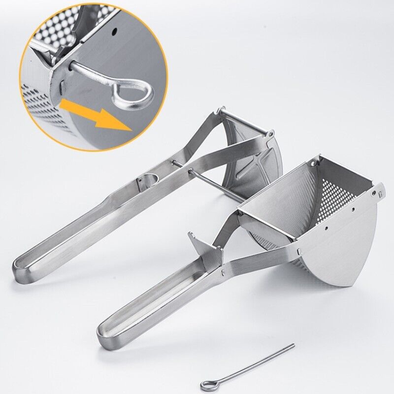 StainlessSteelPotatoMasherJuicerManualHeavyDutyMudPressMasherMulti-purposeFruitLemonJuicer-2004701-7