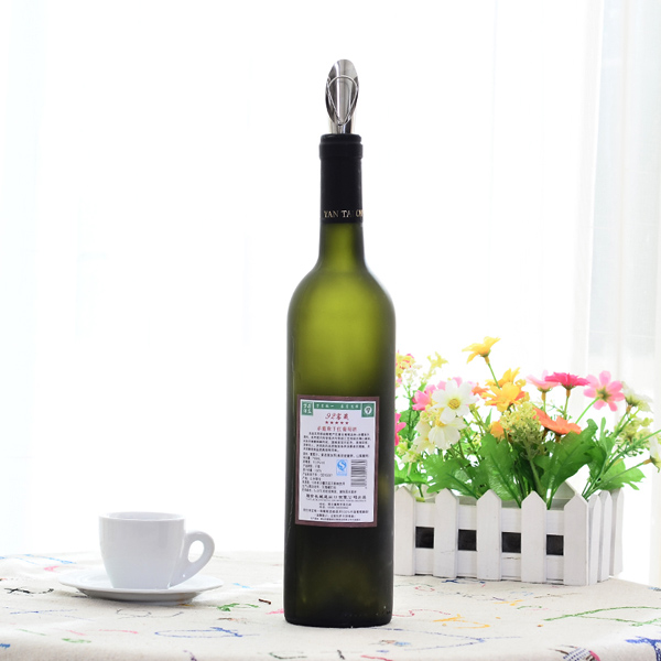 StainlessSteelWinePourersWineFunnelBottlePourerDumpingWineStoppersPlugBarTools-994187-9