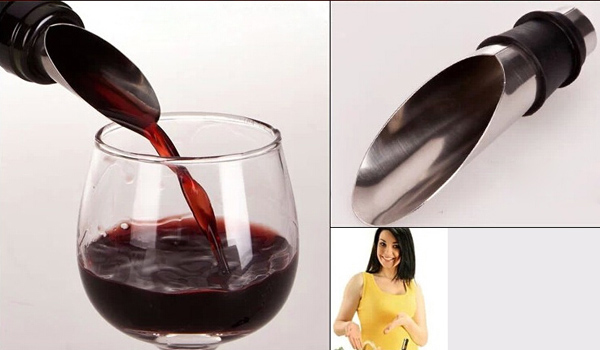 StainlessSteelWinePourersWineFunnelBottlePourerDumpingWineStoppersPlugBarTools-994187-10