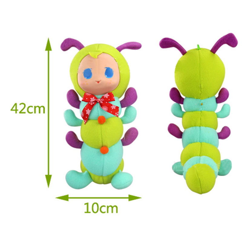 CaterpillarStuffedBedtimePlaymateShortPlushToyGiftDecorCollection-1427944-7