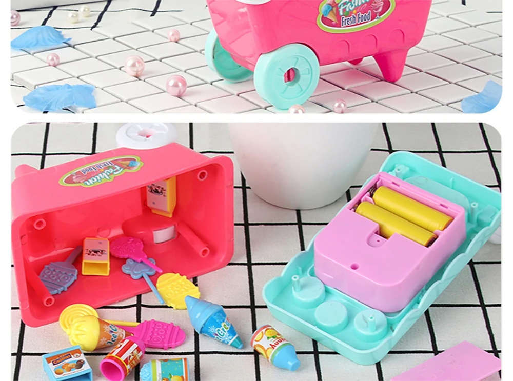 MiniChildrensIceCreamCartKidsTrolleyCandyFamilyToys14SetsDIYOrnamentsGirlsMiniShoppingCart-2015604-19