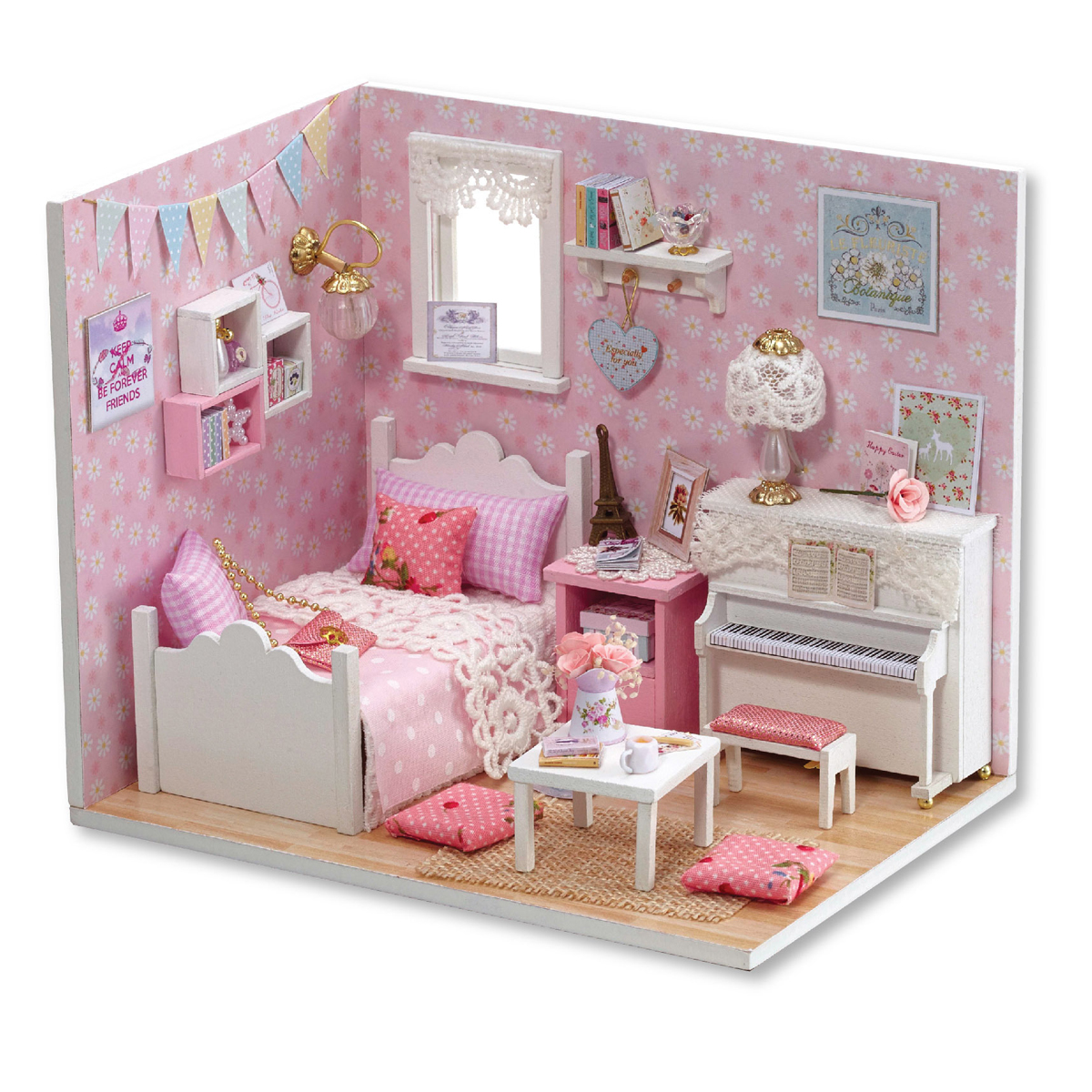 Wooden3DDIYHandmadeAssembleDollHouseMiniatureKitwithFurnitureLEDLightEducationToyforKidsGiftCollecti-1731374-9