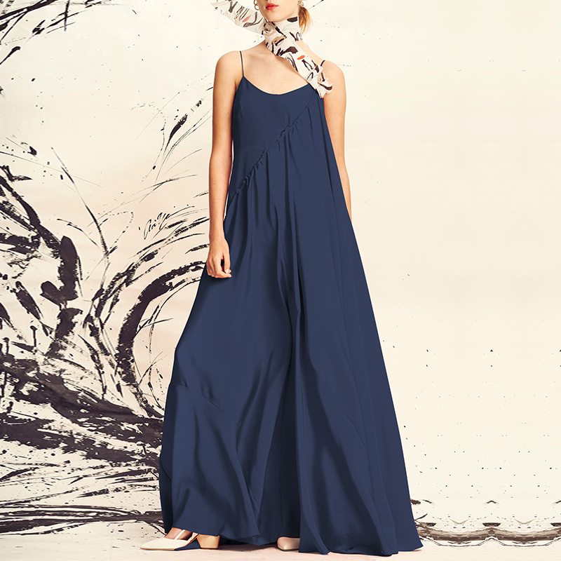 WomensCasualSleevelessSolidSummerLongMaxiDress-1442255-1