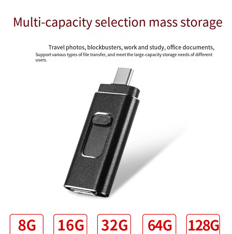 4in1USBFlashDriveUSBMicroiPType-COTGSwitchableInterfacePendrive64GB128GB256GB512GBMemoryDriveforiPho-2010382-12