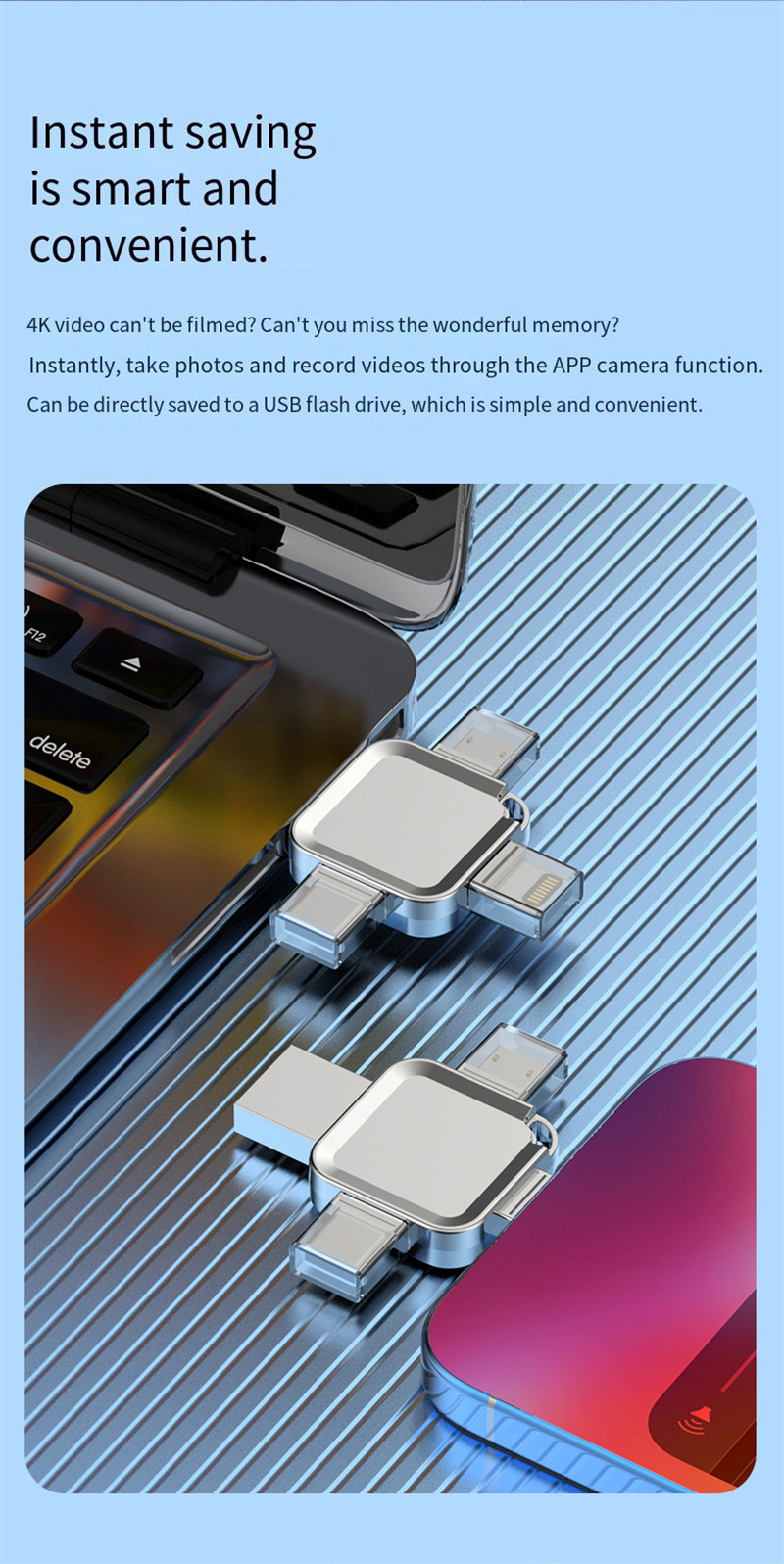 Bakeey4-in-1USB30FlashDriveUSBType-CiPAndroidOTGPendrive100MBSHighSpeedMetalUDiskforPCLaptopPhone-2009955-7