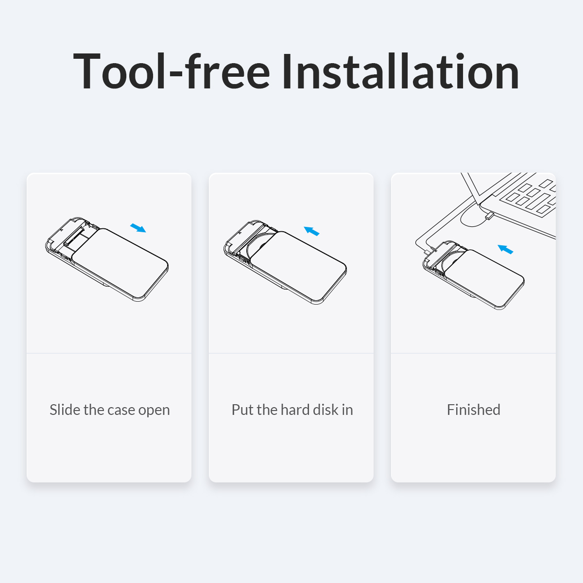 ORICOMicroBUSB3025ExternalStorageHDDCaseSATA5GbpsHDDSSDHardDriveEnclosureSupport6TBUASPforPCLaptop-1970221-11