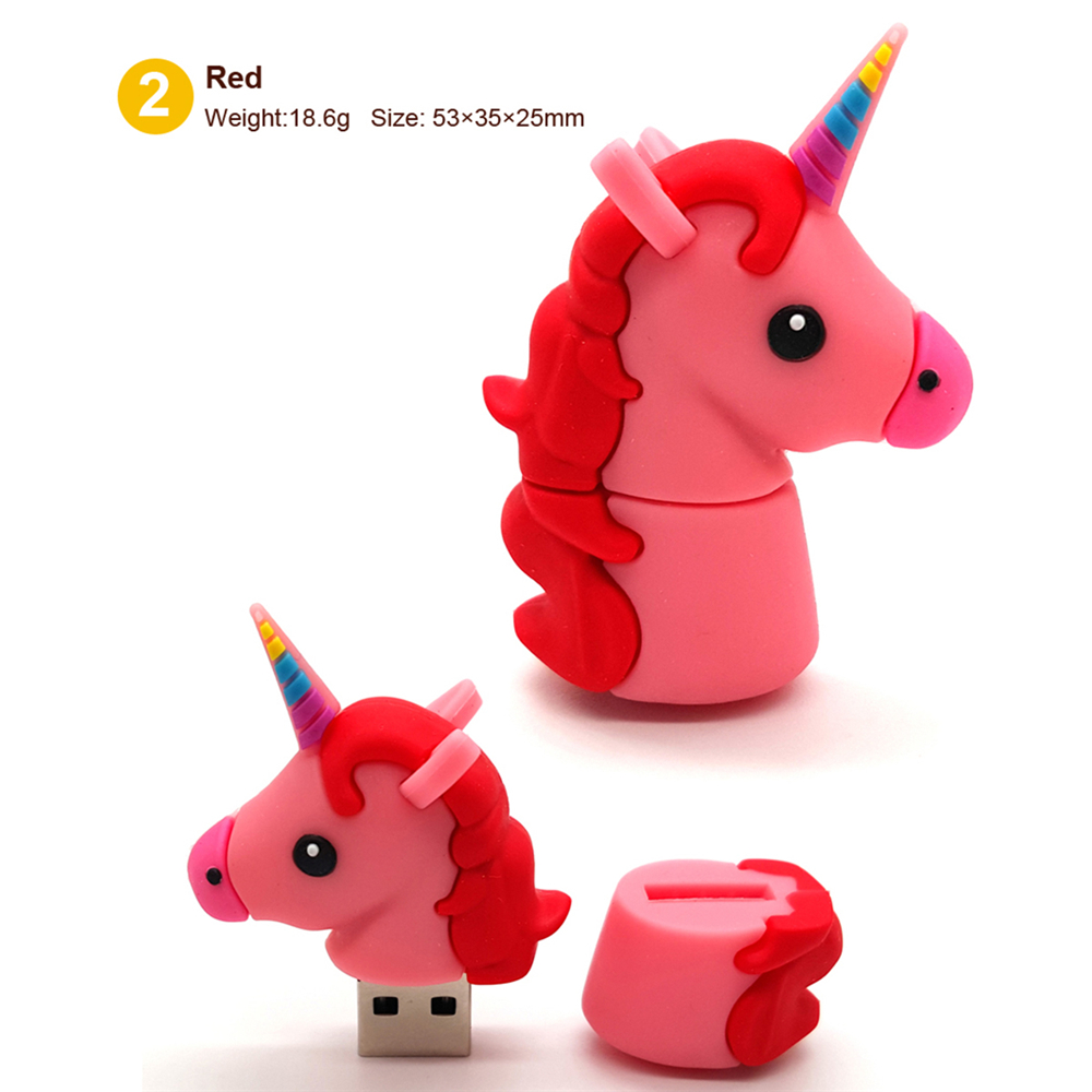 USBFlashDrive4GB8GB16GB32GBCuteUnicornCartoonHorseModelUSB20MemoryStickPendriveUSBStickFlashDriveGif-1707809-4