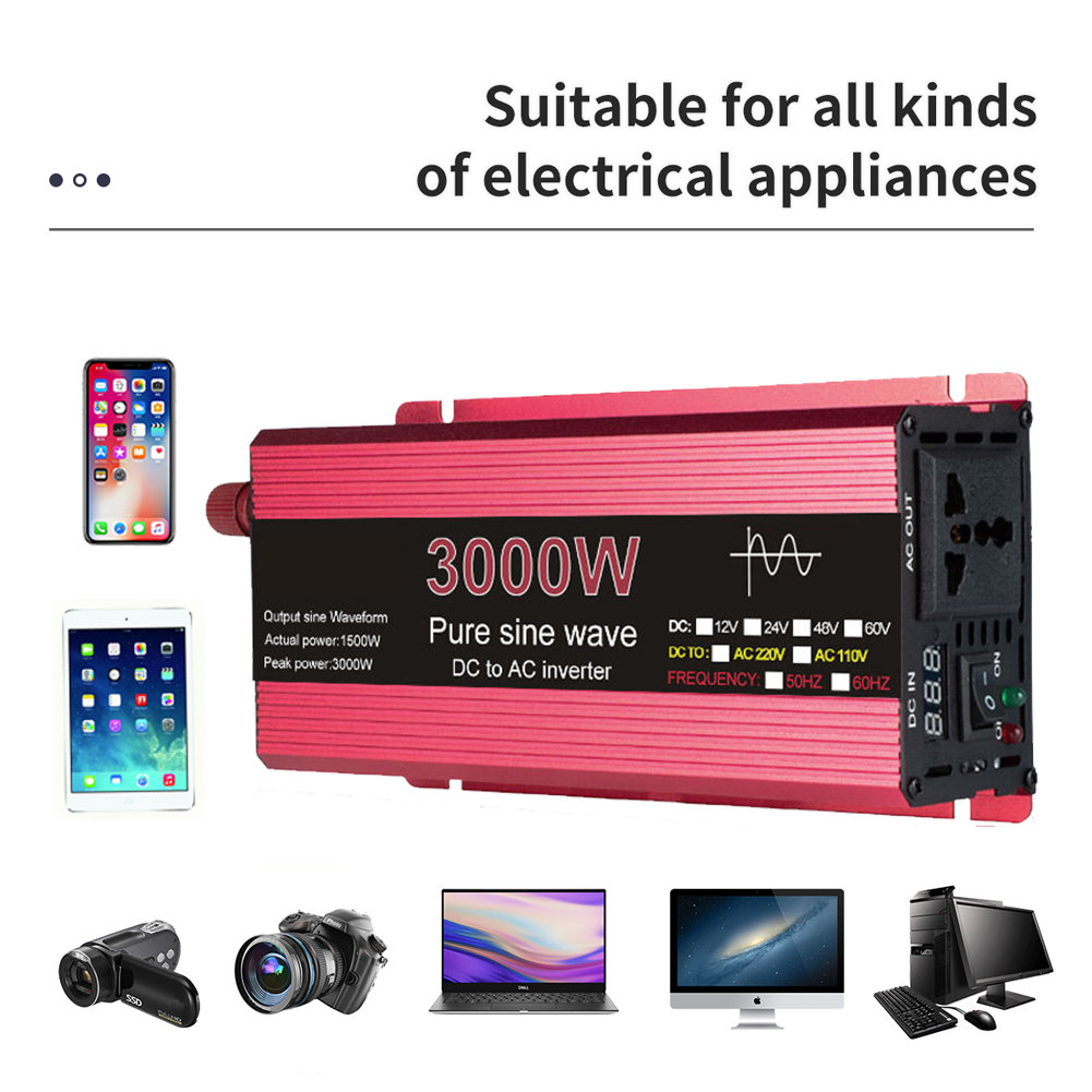 1000W1600W2200W3000WPuresinewaveinverter12v-220vSolarPowerInverter-1978235-4