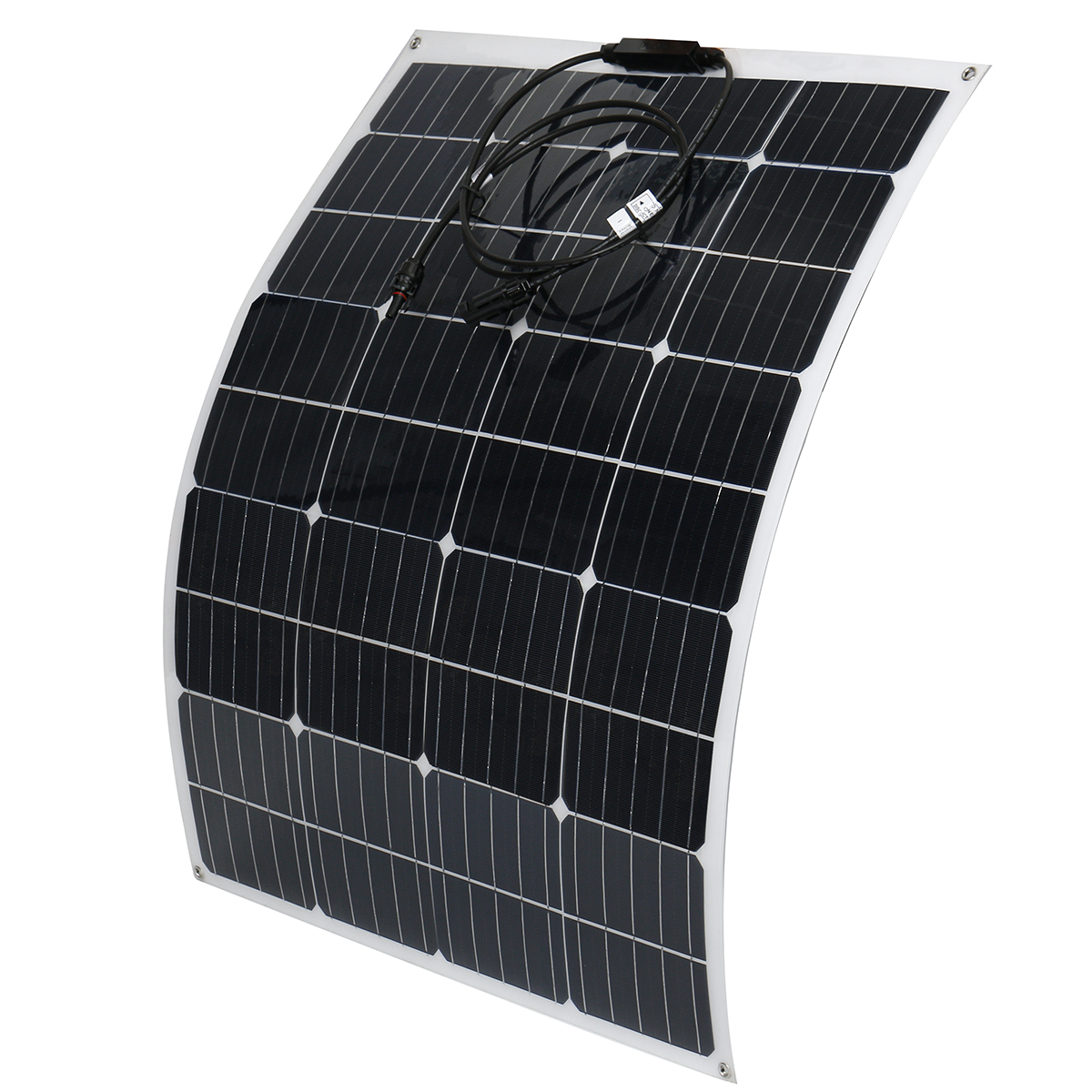 100W18VHighlyFlexibleMonocrystallineSolarPanelTileMonoPanelWaterproof-1682626-1