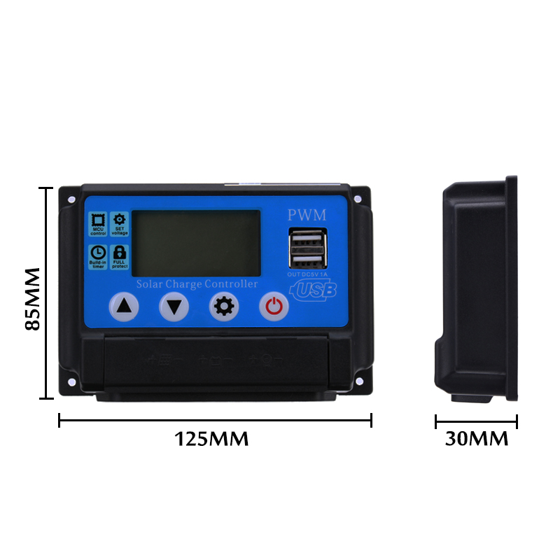 1020304050APWMSolarControllerLCDSolarChargeControllerAccuracySolarPanelBatteryRegulator-1977277-9