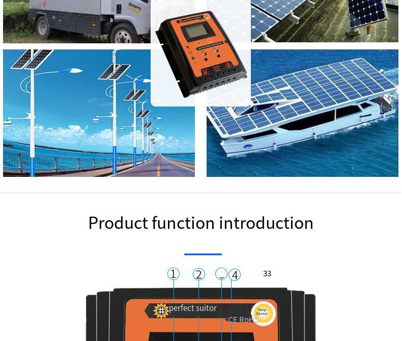 12V24VEfficientPWMSolarController30A50A70AforOff-GridSystemsDurableABSandAluminiumAlloyConstruction-1994807-8