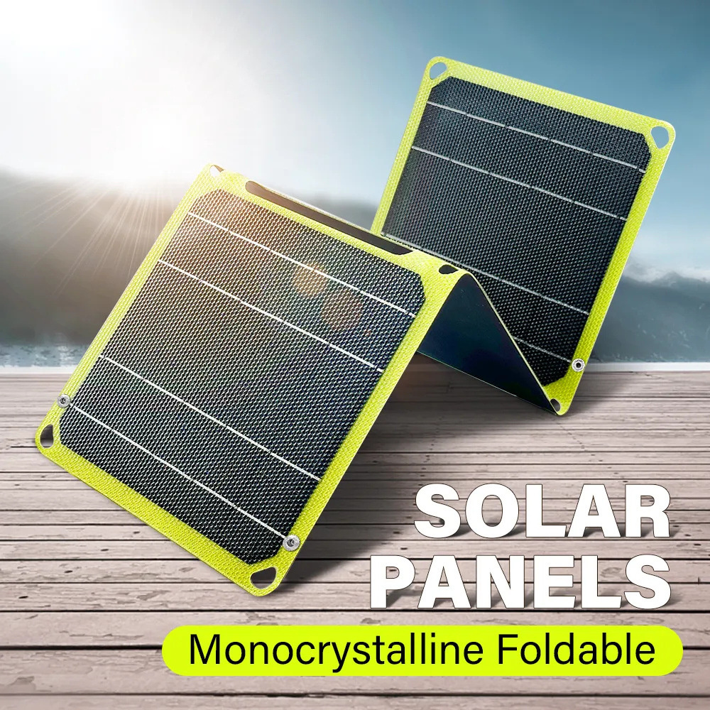 15WHighEfficiencySolarPanelwithMultipleOutputInterfacesCompactPortableFoldingWaterproofsuitableforOu-2015284-1