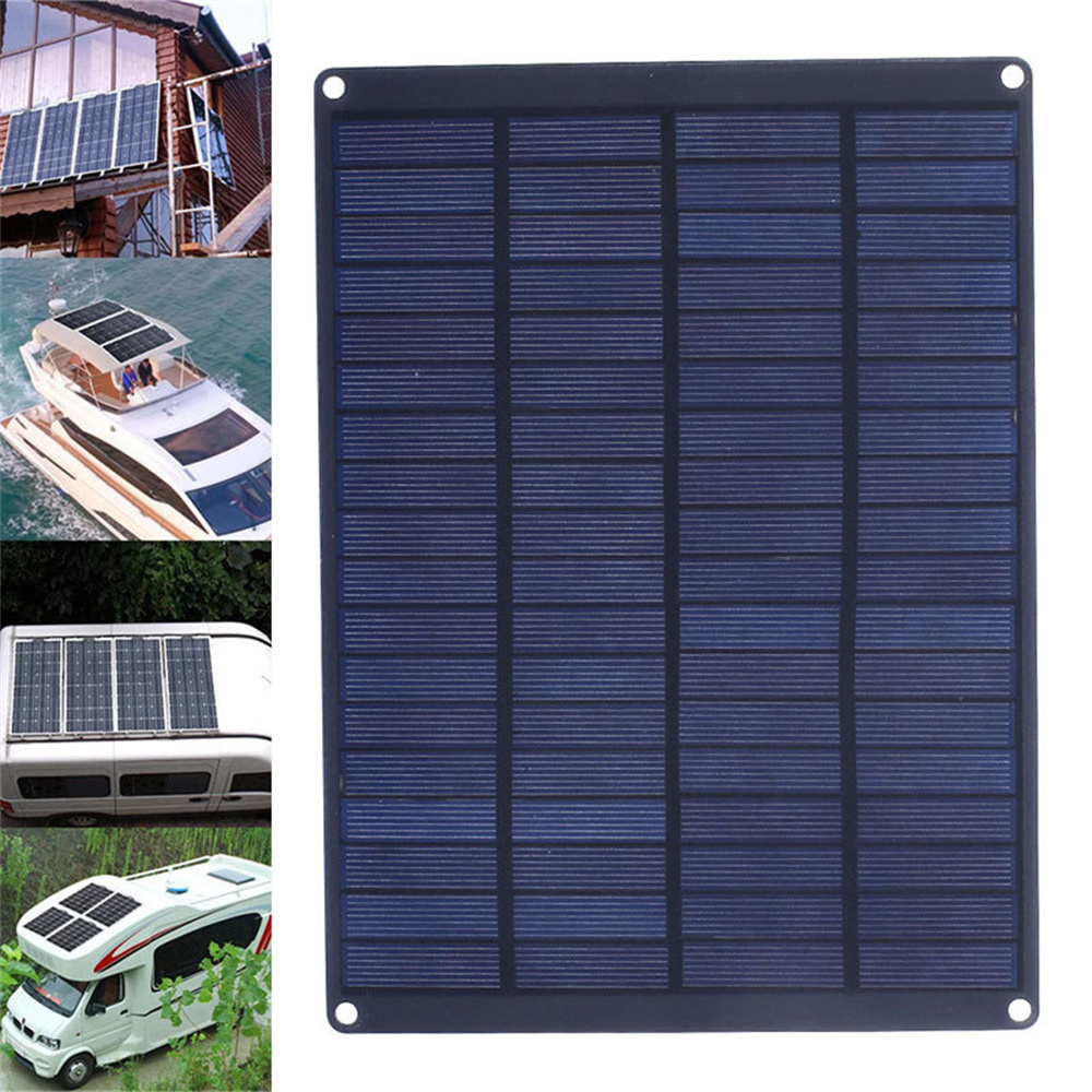 18V10WMonocrystallineSolarPanelChargerHighEfficiencyPerfectforOutdoorCampingandHikingCarEmergencyPow-1994491-3