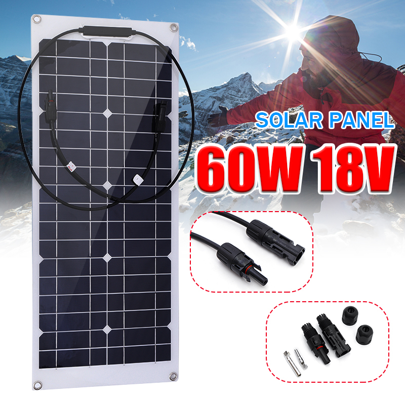 20W18VMonocrystallineSolarPanelForMotorhomeBoatConnectorWaterproofPowerSolarPanel-1607397-1