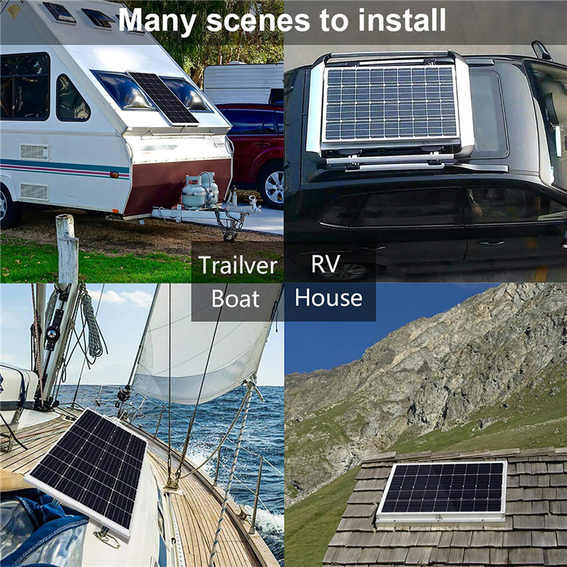 20W18VMonocrystallineSolarPanelForMotorhomeBoatConnectorWaterproofPowerSolarPanel-1607397-4