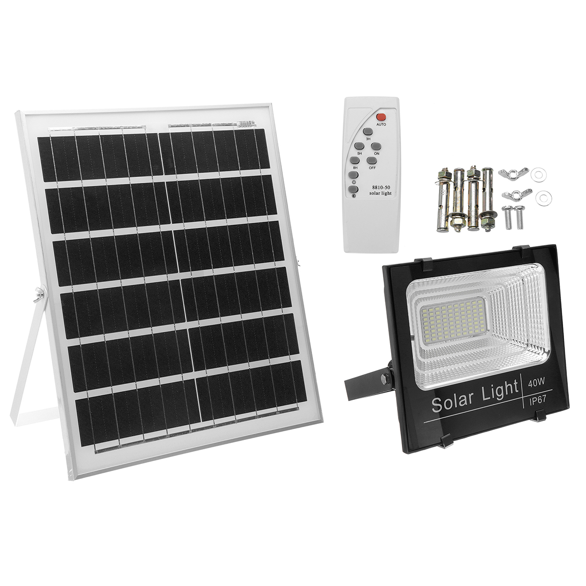 25w40w60wSolarFloodLightSolarLEDSpotlightWManualRemoteControlSolarPanelIP67Waterproof-1524300-7