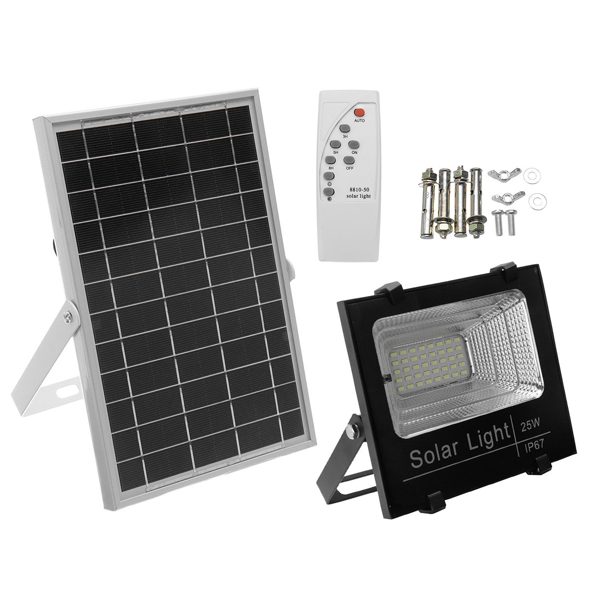 25w40w60wSolarFloodLightSolarLEDSpotlightWManualRemoteControlSolarPanelIP67Waterproof-1524300-8