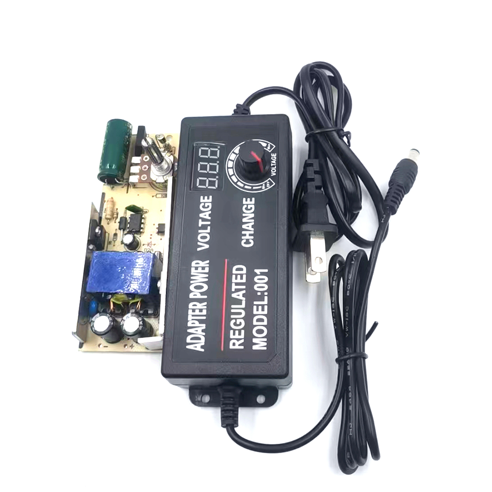 3-12V5AAdjustableVoltagePowerAdapterwithClearDisplayUniversalInputandHigh-EfficiencyOperationCustomi-2015300-4