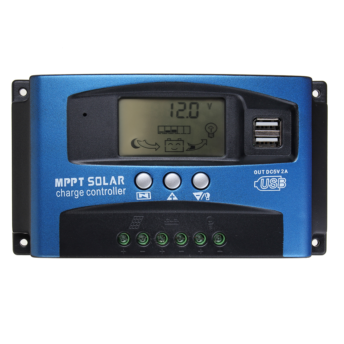 30405060100AMPPTSolarControllerLCDSolarChargeControllerAccuracyDualUSBSolarPanelBatteryRegulator-1351748-7