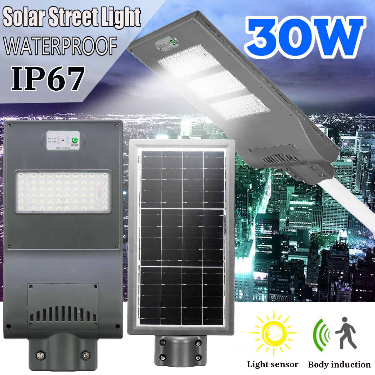 30WSolarPanelPowerLEDStreetLightPIRMotionSensorLightSensorWallLamp-1504283-3