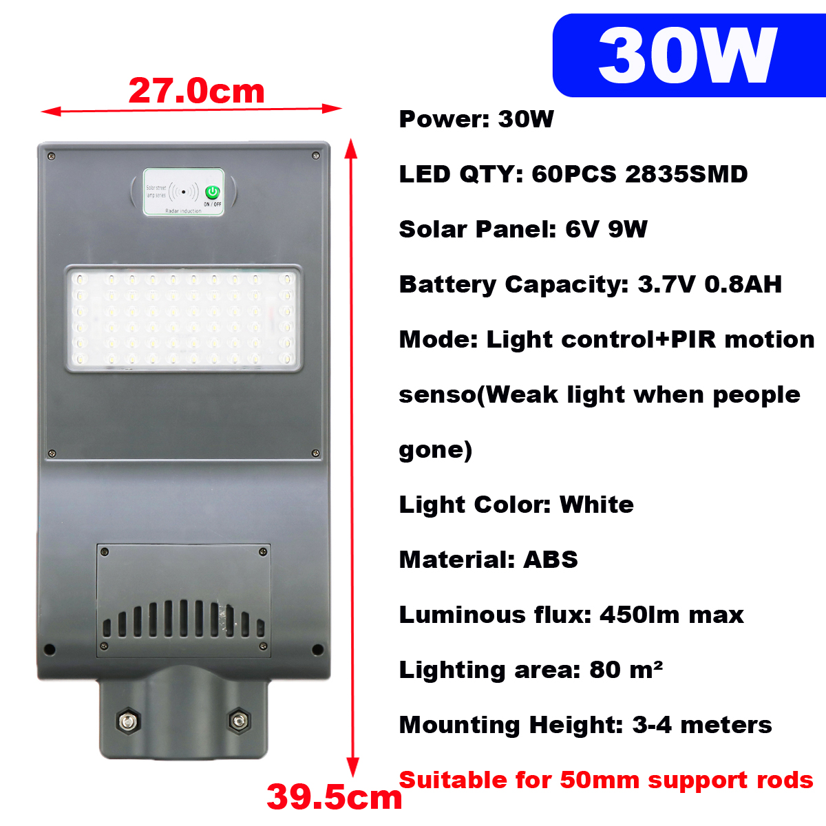 30WSolarPanelPowerLEDStreetLightPIRMotionSensorLightSensorWallLamp-1504283-8