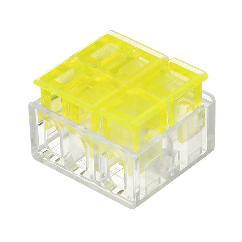 3Pin1WaySeriesWireConnectorFlameRetardantTerminalBlockElectricCableTerminal-1287223-1