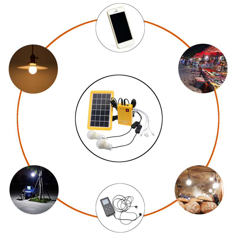 3WSolarPoweredSystemSolarPanelChargingGenerator5VUSBPowerGenerationSystemwith2Bulbs-1275563-3