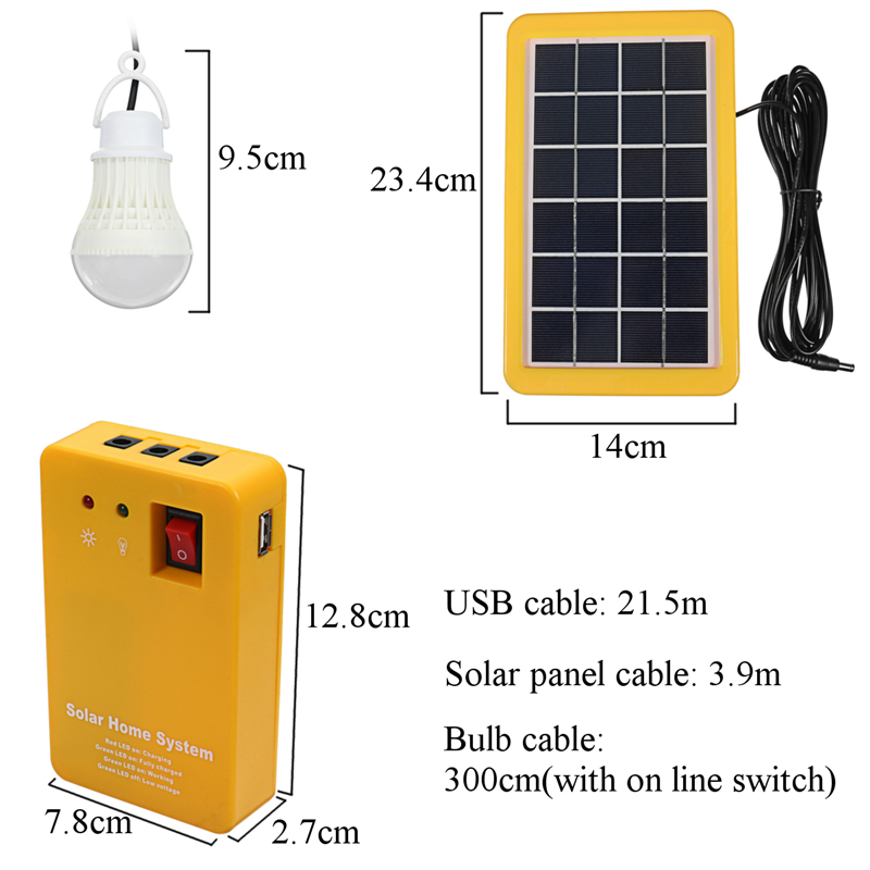 3WSolarPoweredSystemSolarPanelChargingGenerator5VUSBPowerGenerationSystemwith2Bulbs-1275563-10