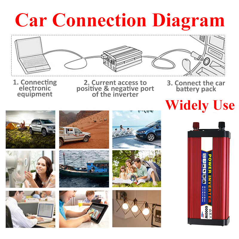 400050006000WModifiedSineWaveSolarPowerInverter1224VDCto220VACVoltageConverter-1879052-3