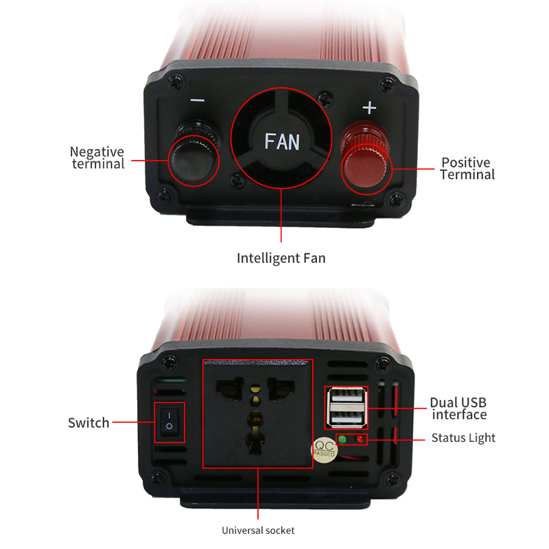 400050006000WModifiedSineWaveSolarPowerInverter1224VDCto220VACVoltageConverter-1879052-5