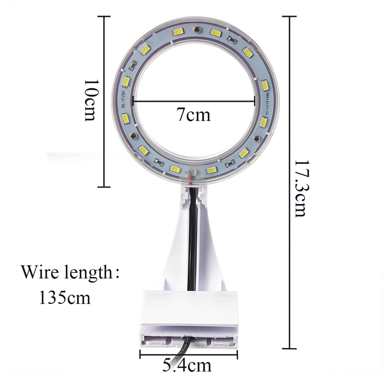 5WAC80-240VMiniFishTankClipLamp12LEDAquariumLightClip-onFishTankLight-1509184-5