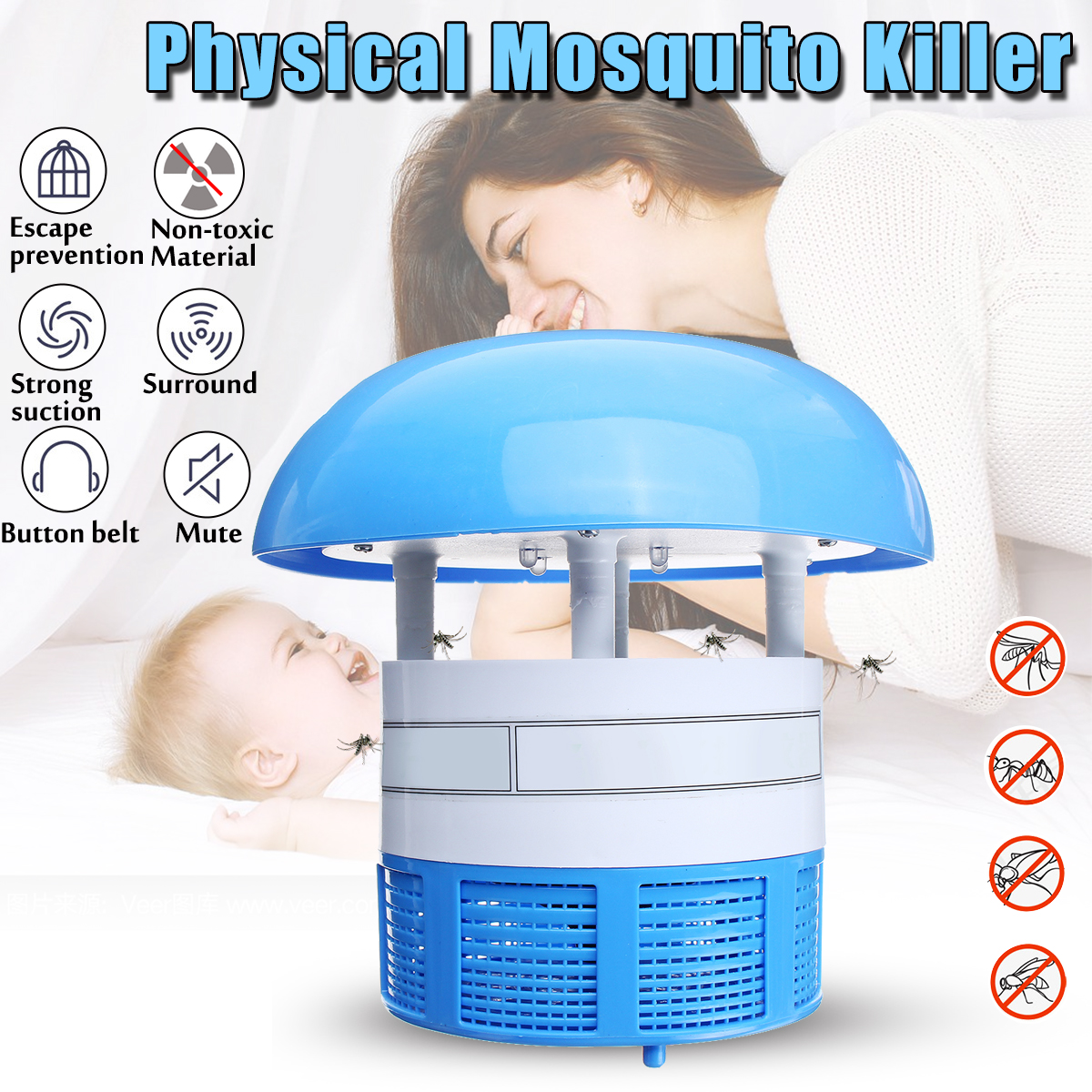 6LEDMosquitoKillerLampPhysicalInsectKillerFlyBugTrapZapperLight-1493856-1