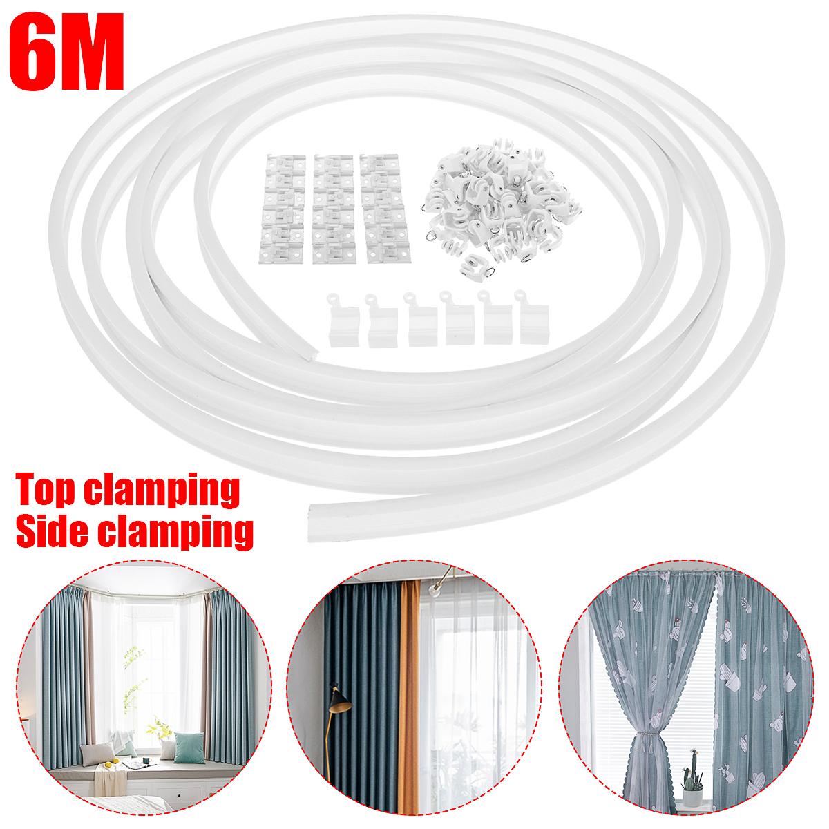 6MFlexibleCeilingCurtainTrackBendableWindowRodRailStraightCurveShower-1845745-4