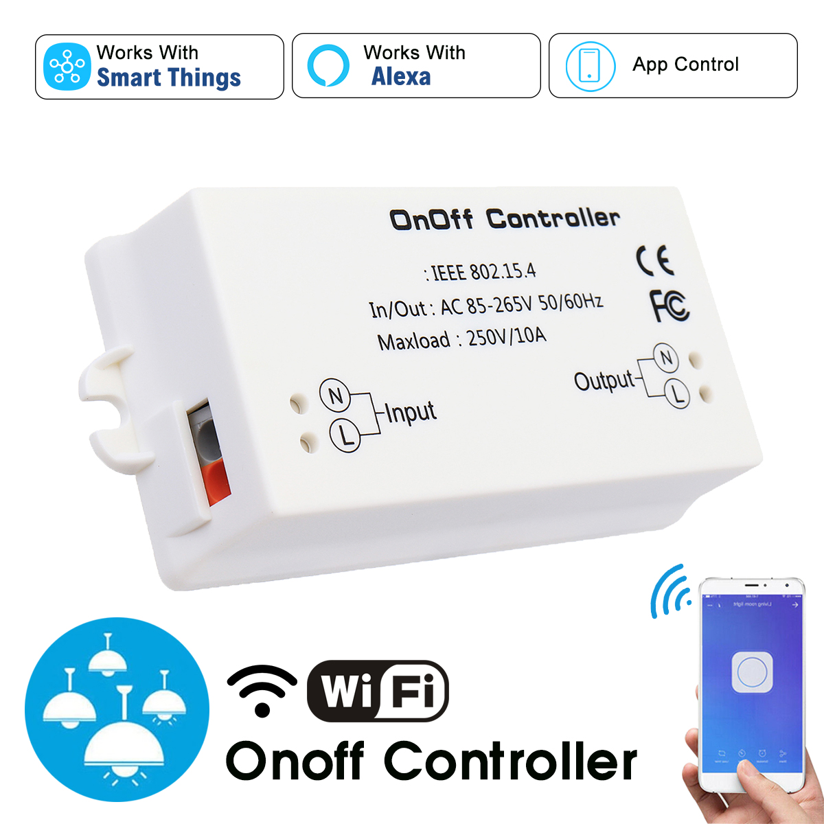 85-265VWiFiAPPSwitchRemoteControlVoiceTimingControlSmartSwitchControllerCompatiblewithSmartThingsAle-1596680-2