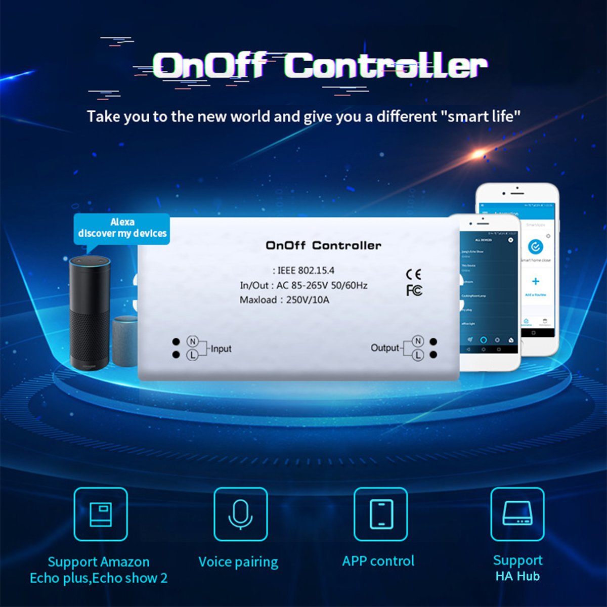 85-265VWiFiAPPSwitchRemoteControlVoiceTimingControlSmartSwitchControllerCompatiblewithSmartThingsAle-1596680-9