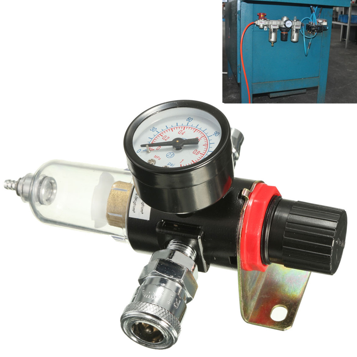 AFR-200014AirCompressorFilterWaterSeparatorTrapToolsKitRegulatorGauge-1043338-4
