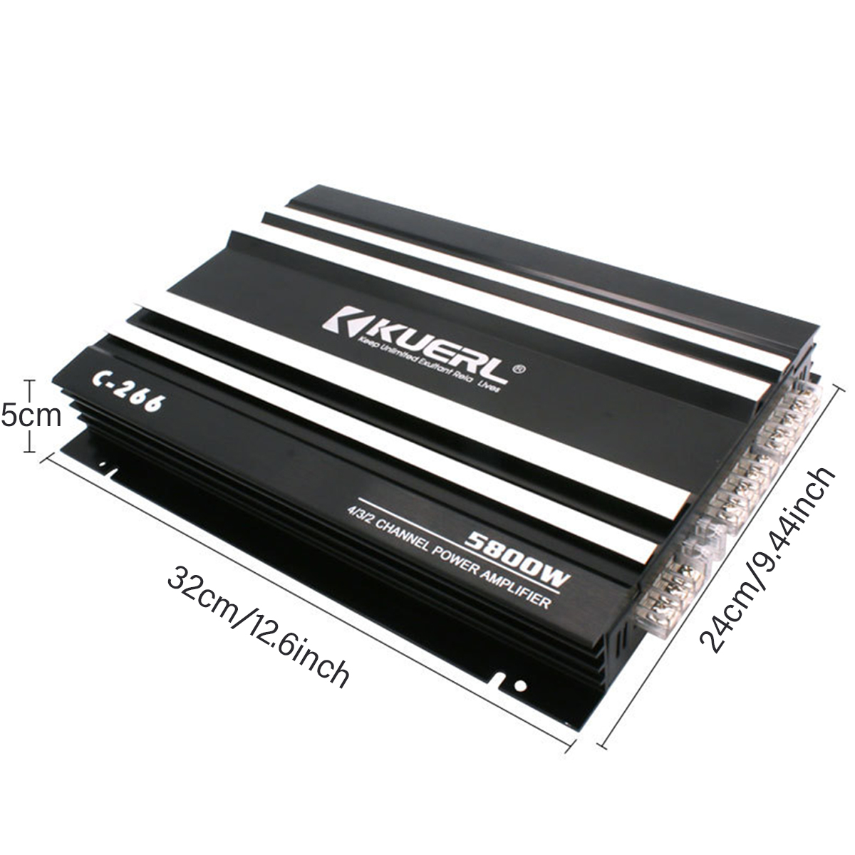 DC12V5800W4ChannelBassPowerAmplifierNondestructiveSupport4Speakers-1420127-7