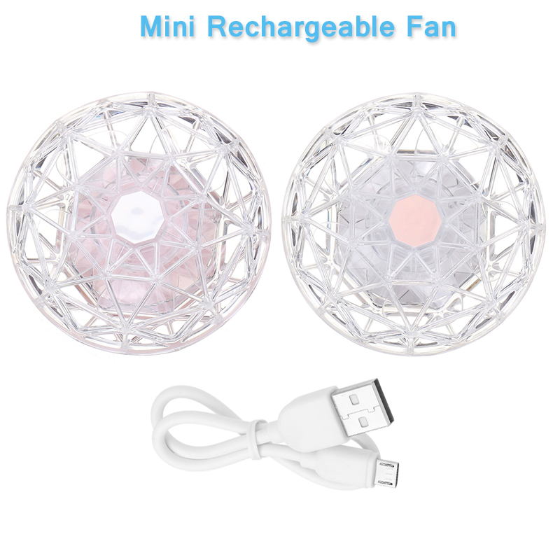 DC5VMiniProtableUSBRechargeableFanHandheldDiamondRingStyleFan-1405458-1