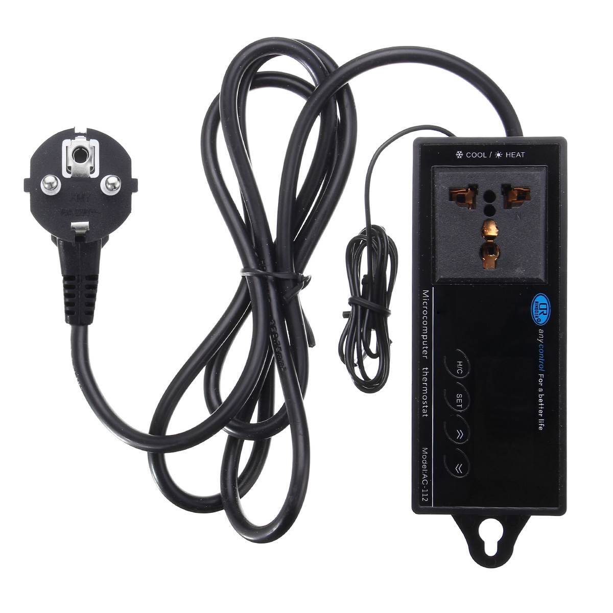 E27DigitalReptileThermostatHeatingControlwith220V75mmDiaCeramicHeatEmitterLampBulbsEU-1263073-4