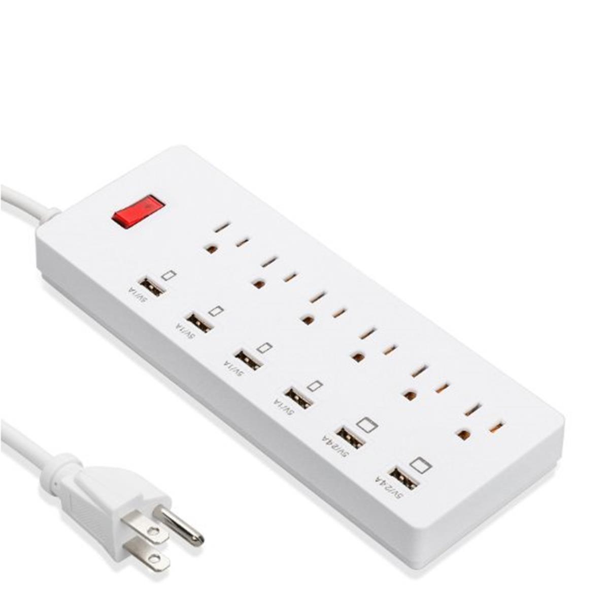 ELEGIANT5V1A24A6PortUSBFastCharger6USJackPlugPowerAdapterSwitchingSocket-1294500-1