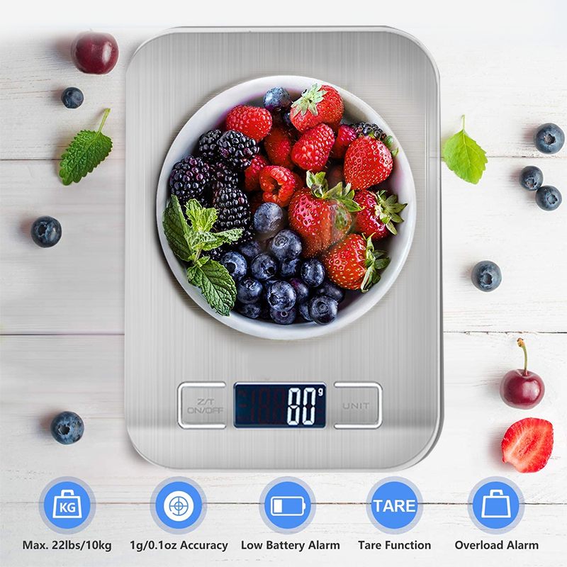 ElectronicLCDDigitalKitchenScale5000g1gMulti-functionHDBacklit-1692373-5