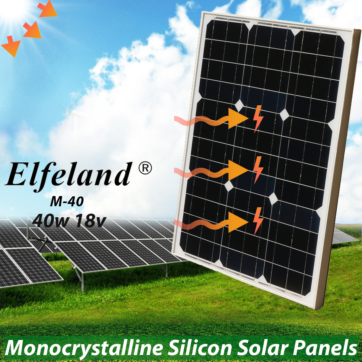 ElfelandM-4040W18VMonoSolarPanelBatteryChargerForBoatCaravanMotorhome-1282788-1