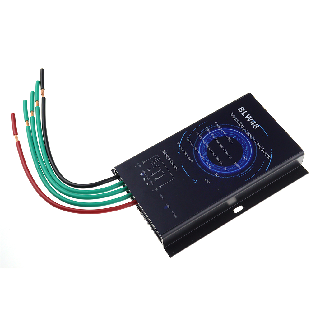 Excellway1000WWindTurbineControllerwith48VBatteryRatedVoltageCompactandLightweightDesignIP67Protecti-2010231-4