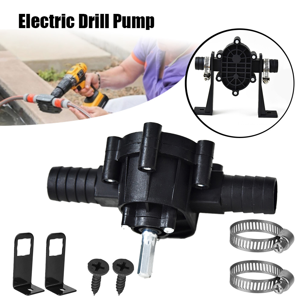 HouseholdPortableElectricDrillPumpOilFluidWaterPumpMiniHandSelf-primingLiquidTransferPumps-1988067-1