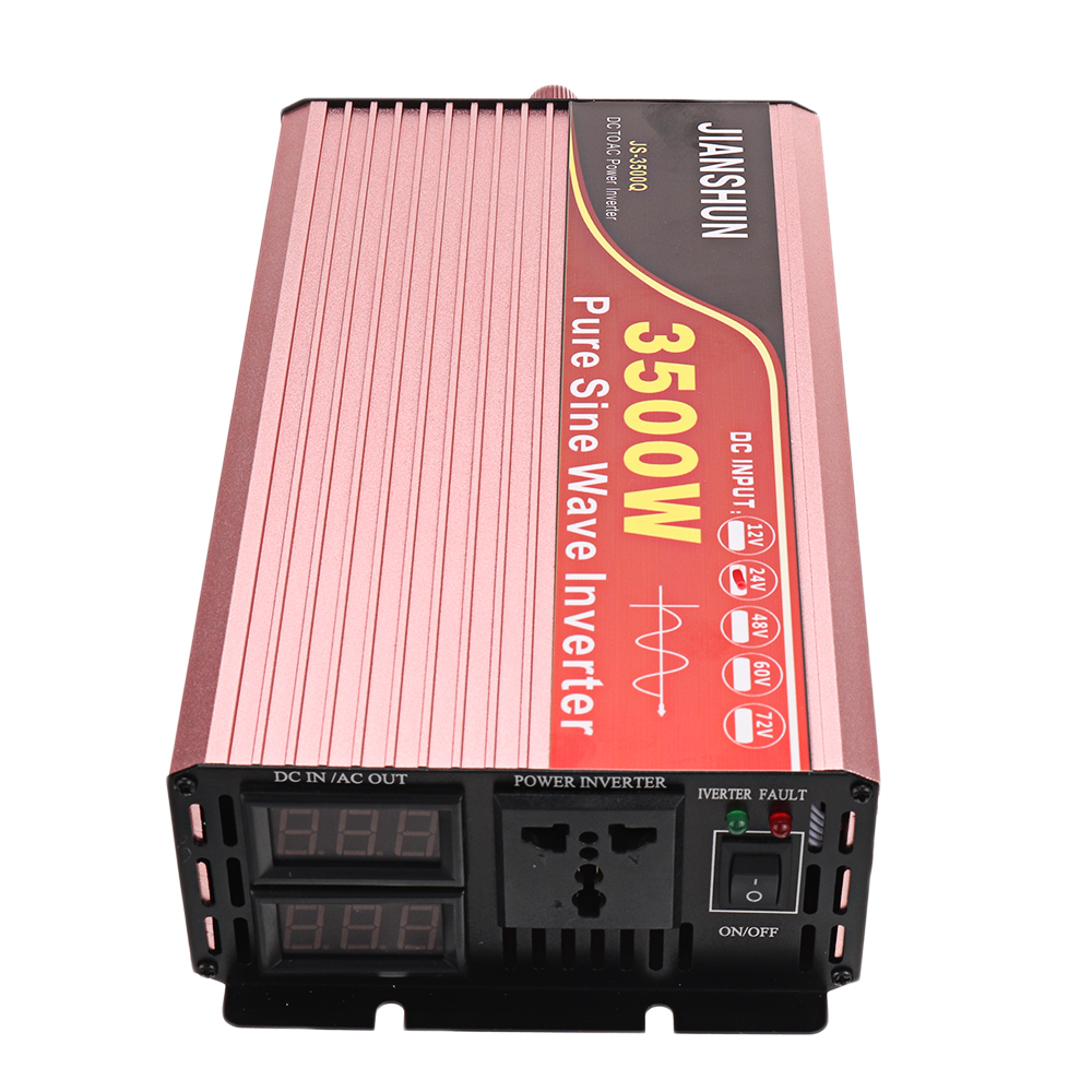 IntelligentScreenSolarPureSineWavePowerInverter1600W2200W3000W4000WDC12V24V48V60VToAC110V120VConvert-1823937-6