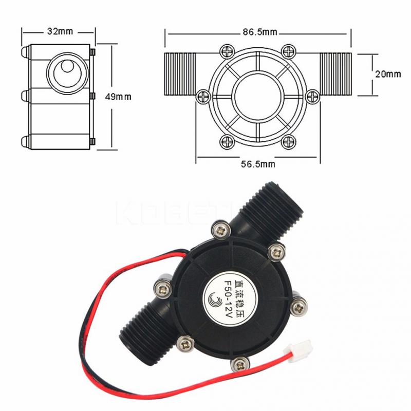 MicroHydroGenerator12V10WDCwaterflowgeneratorturbinegeneratorhydroelectricTapWaterFlowDIY-1977303-2