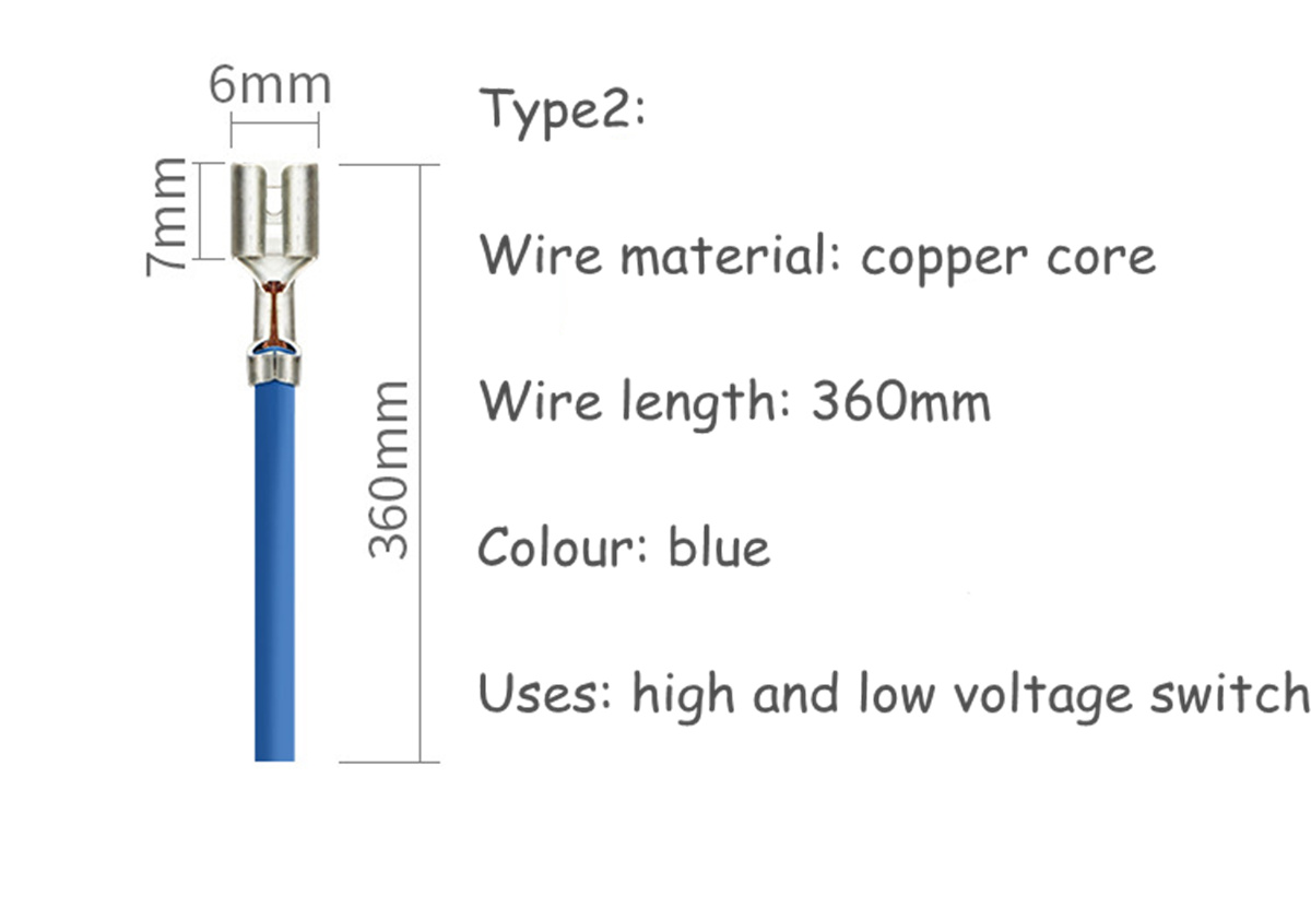 MiniConnectorPlugWithWiresCablesWireTerminalBlockDCPlugConnector-1300328-2