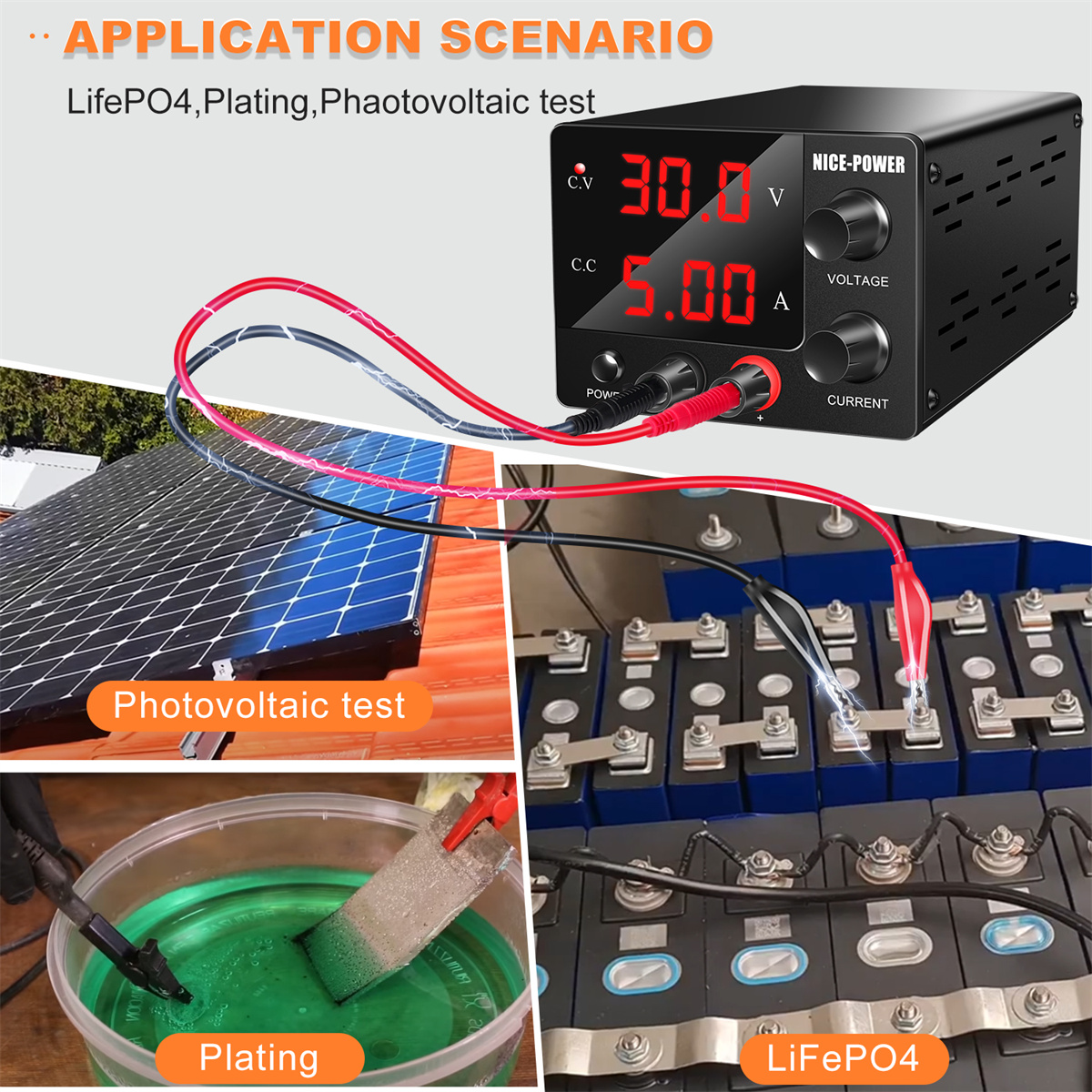 NICE-POWERSPS-E305MiniPowerSupply0-30V0-5AHigh-PrecisionEncoderAdjustmentSleekBlackDesignStableDCOut-2000873-7