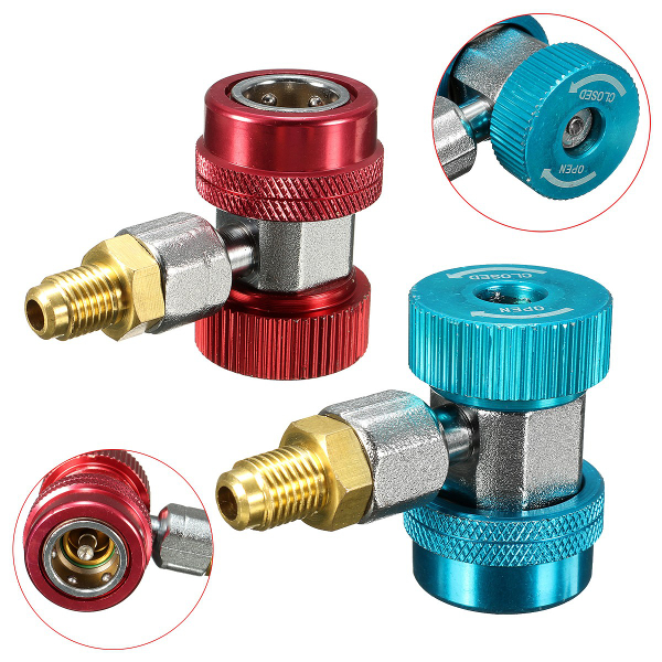R134aACQuickConnectorAdapterCouplerwithLowHighHVAC-1088899-2
