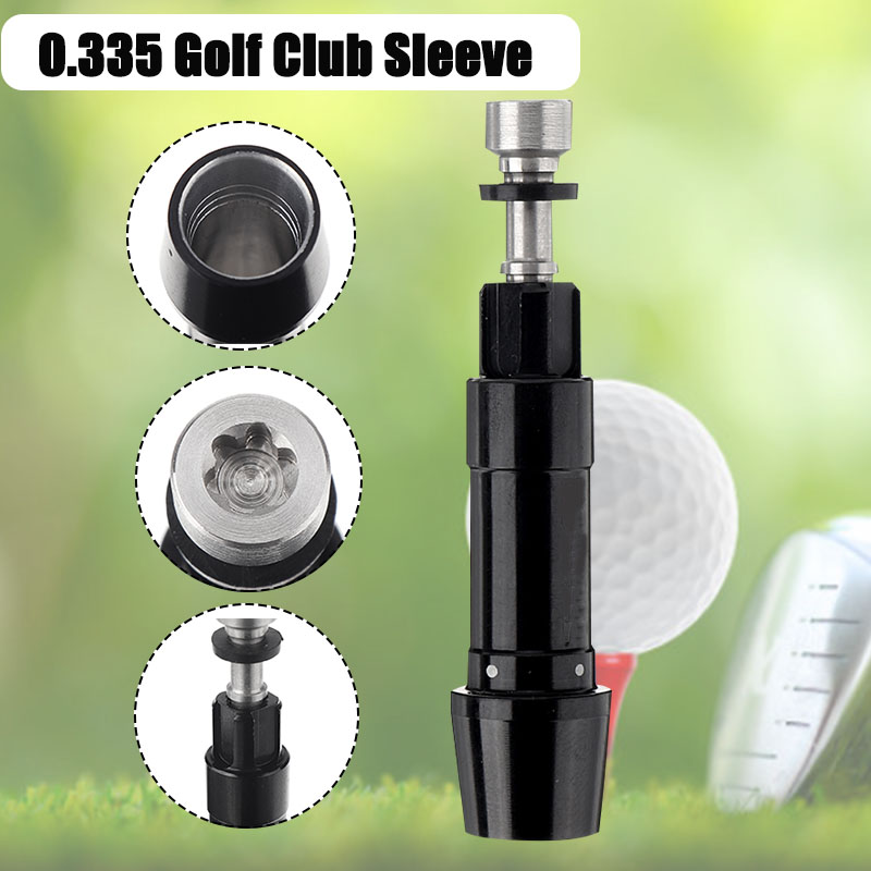 SleeveBlack0335CaliberGolfSleeveClubCoverConnectorAdapterwithRubberSleeve-1631868-3
